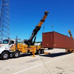 Lifting and Rotating of Storage Container