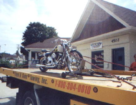 Motorcycle Towing and Transport